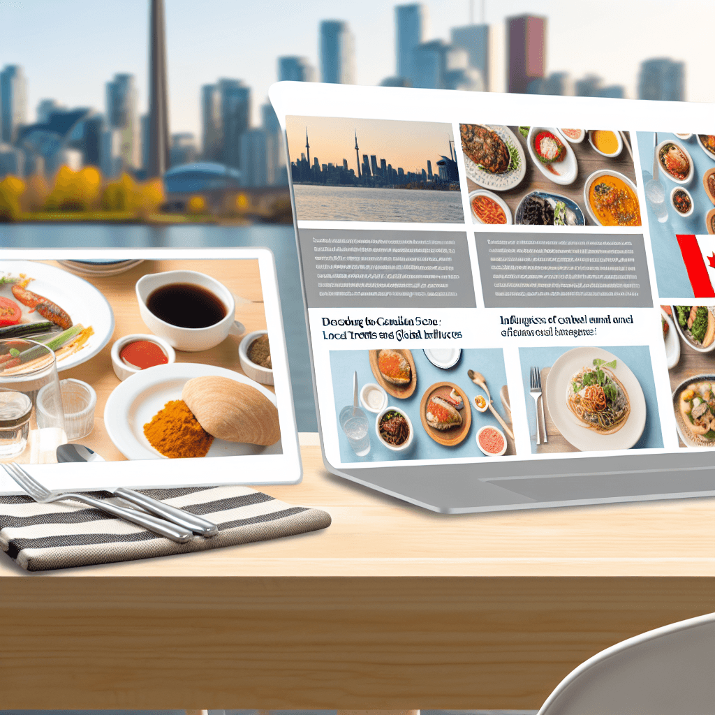 Decoding the Canadian Food Scene: Local Trends and Global Influences - Cover Image