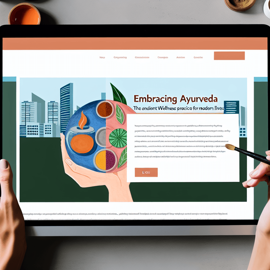 Embracing Ayurveda: The Ancient Indian Wellness Practice for Modern Lives - Cover Image