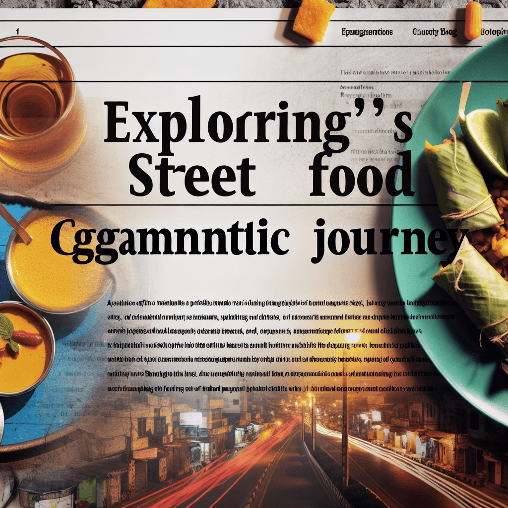 Exploring India's Street Food: A Gastronomic Journey