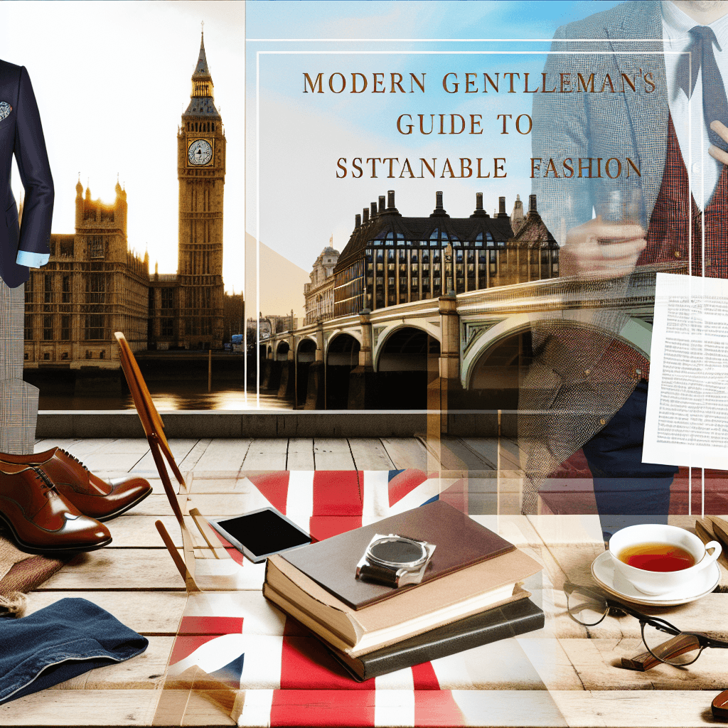 Modern Gentleman's Guide to Sustainable Fashion - Cover Image