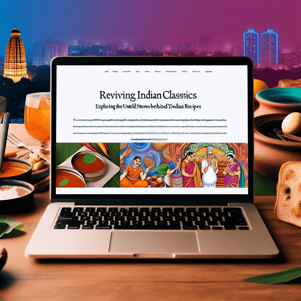 Reviving Indian Classics: Exploring the Untold Stories behind Traditional Indian Recipes