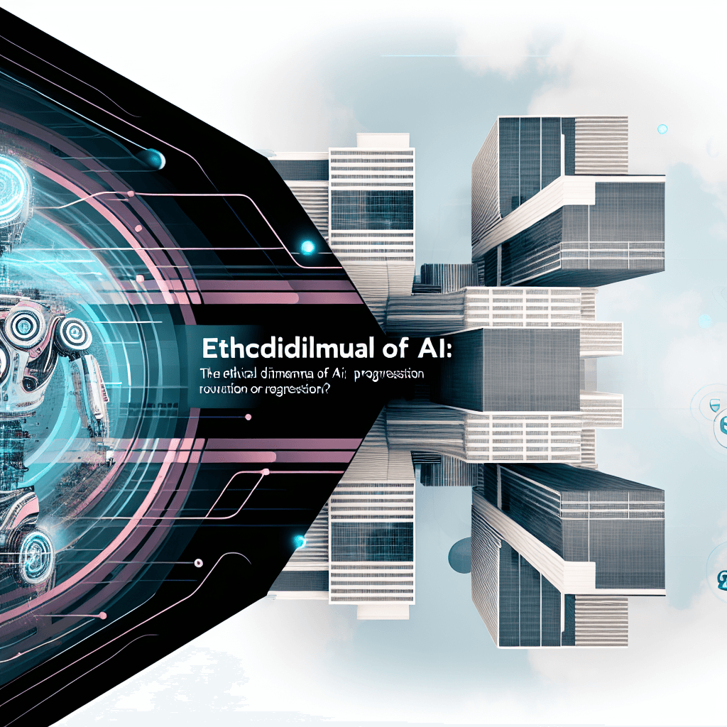 The Ethical Dilemma of AI: Progression or Regression?