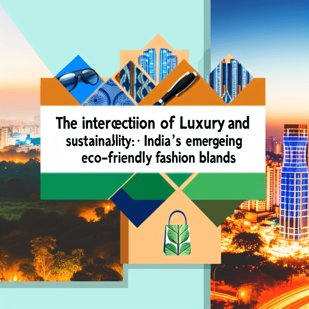 The Intersection of Luxury and Sustainability: India's Emerging Eco-Friendly Fashion Brands