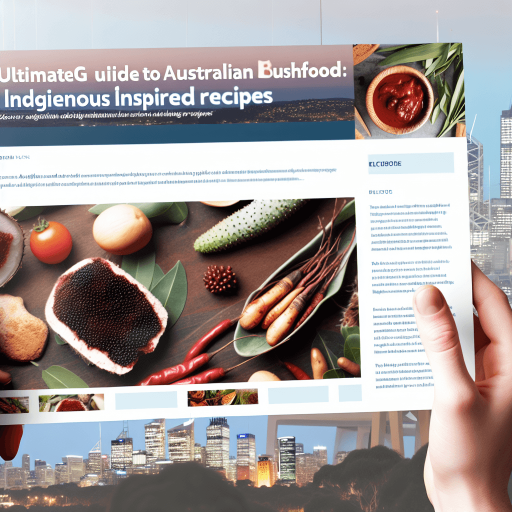 The Ultimate Guide to Australian Bushfood: Discover Indigenous Inspired Recipes