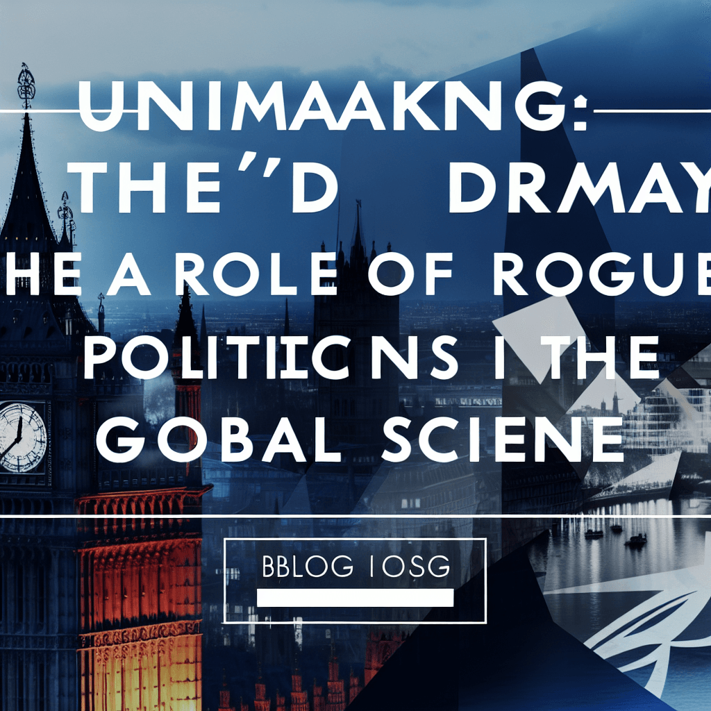 Unmasking the Drama: The Role of UK's Rogue Politics in the Global Scene